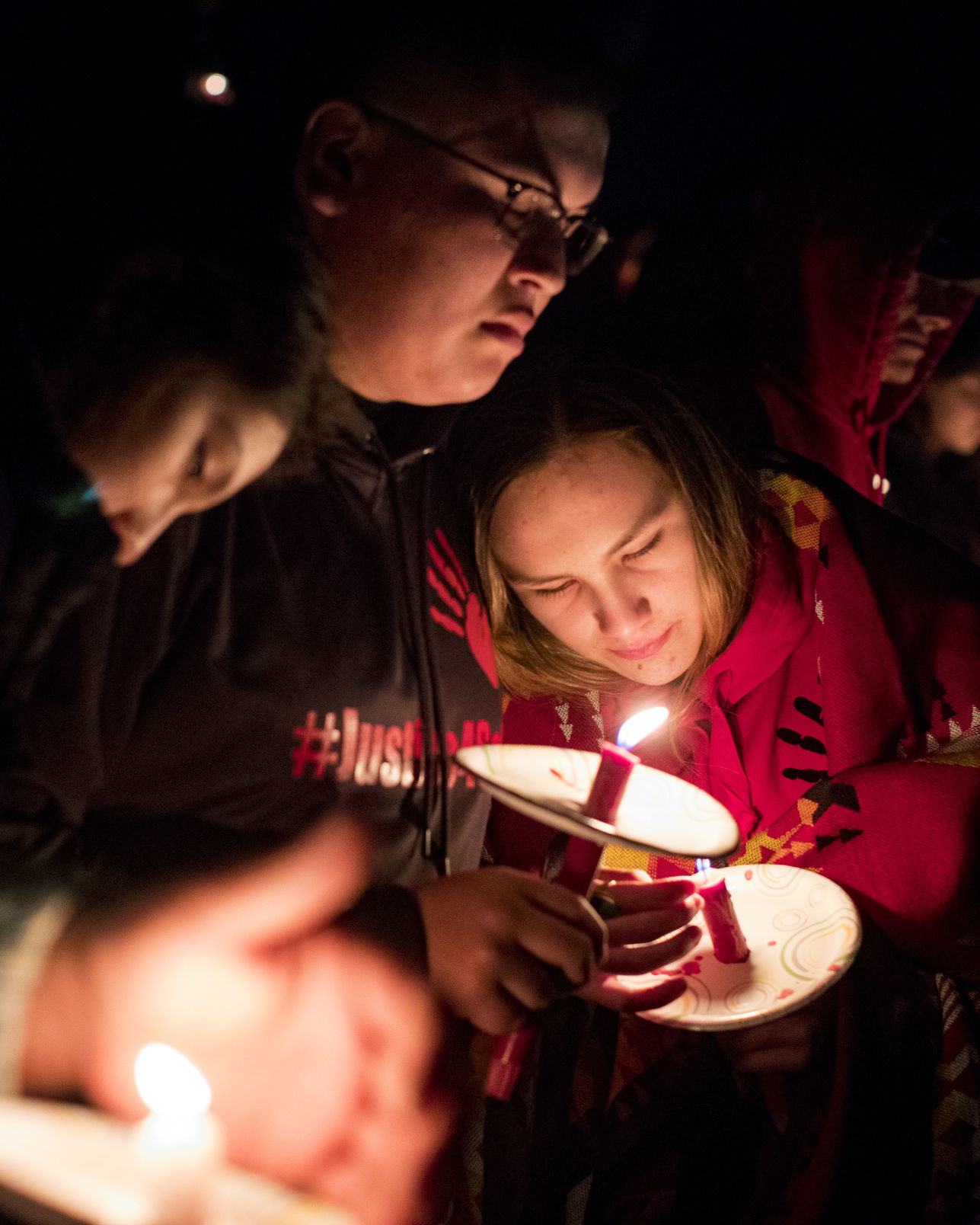 Candlelight vigil